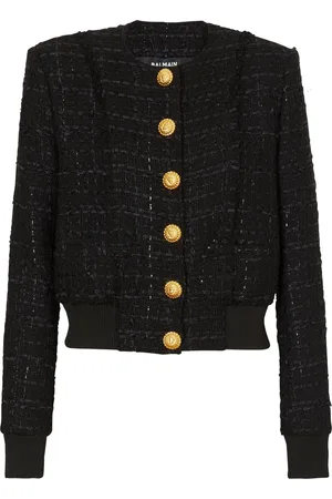 Balmain Saco de tweed con botones
