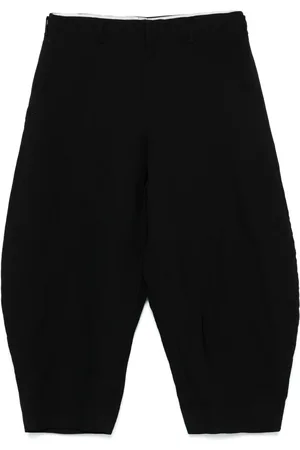 Comme des Garçons Pantalones capri con bolsillos