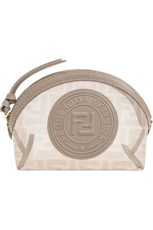 Fendi Cosmetiquera con parche del logo