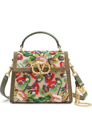 VALENTINO GARAVANI Tote con detalles de mostacillas