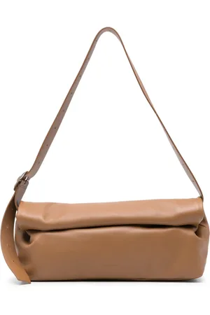 Jil Sander Bolsa de hombro Rollup mediana