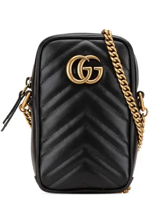 Gucci Bolsa crossbody GG Marmont mini en piel Matelasse 2016-presente