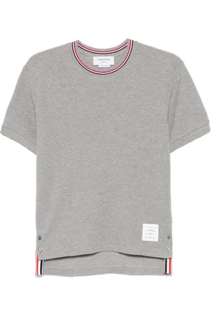 Thom Browne Playera con motivo de rayas RWB