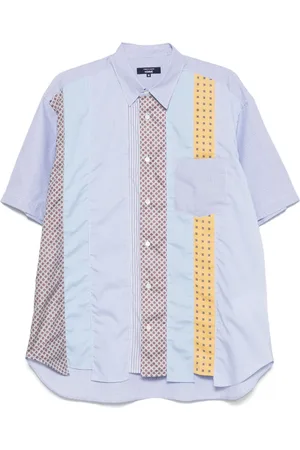 Comme des Garçons Camisa con diseño patchwork