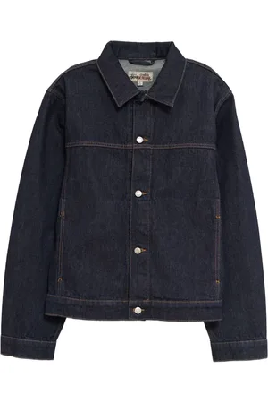 STUSSY Chamarra de mezclilla
