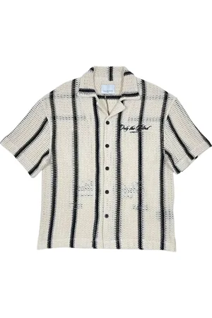 Only the Blind Camisa con rayas estampadas