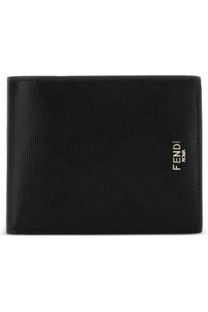 Fendi Cartera con compartimentos y cierre