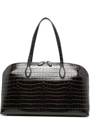 Totême Tote con efecto de piel de cocodrilo