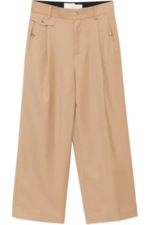Feng Chen Wang Pantalones anchos con abertura