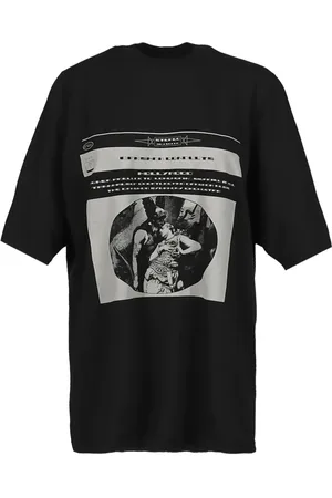 Rick Owens Playera con estampado gráfico