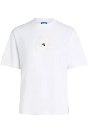 Karl Lagerfeld Playera de algodón orgánico