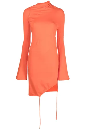OTTOLINGER Vestido midi con cuello asimétrico