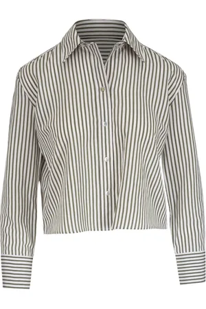 Vince Camisa con rayas estampadas