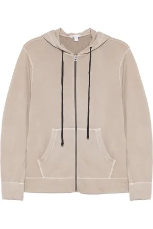 James Perse Hoodie Vintage French Terry con cierre