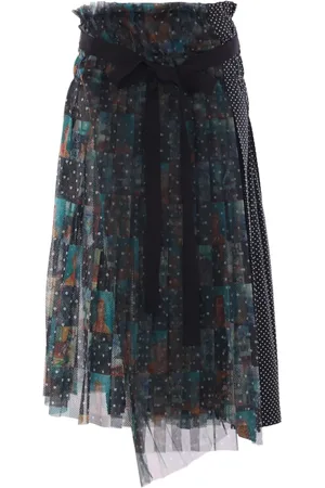 Comme des Garçons Falda de popelina