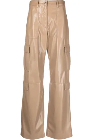 Msgm Pantalones cargo con diseño texturizado