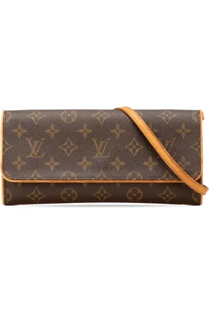 LOUIS VUITTON Bolsa crossbody Monogram Pochette Twin GM 2002