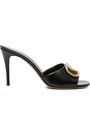 VALENTINO GARAVANI Sandalias VLogo de piel con tacón de 103 mm