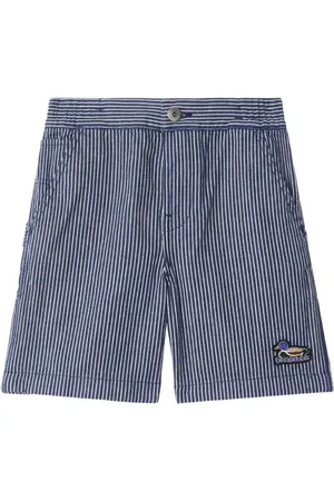 Burberry Shorts de mezclilla a rayas