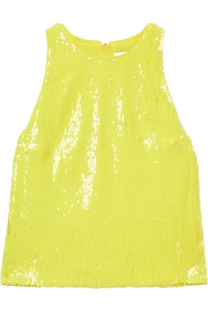 Msgm Top con lentejuelas