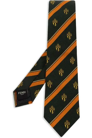 Fendi Corbata a rayas
