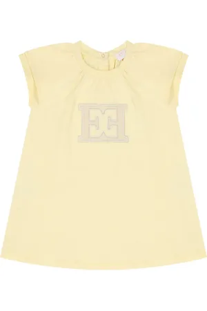 Escada Vestido con detalle del logo