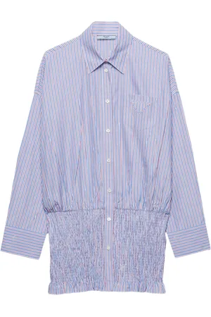 Prada Camisa con rayas estampadas