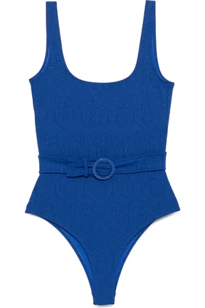 Farm Rio Traje de baño de matelasse