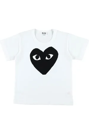 Comme des Garçons Playera con estampado Big Heart