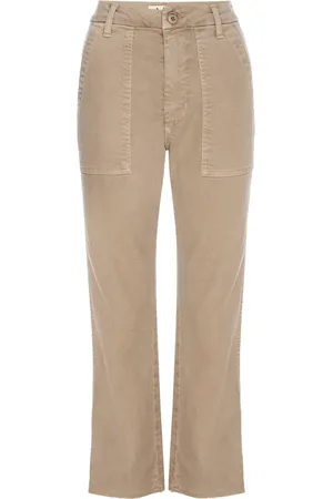 AMO Pantalones ajustados con diseño capri