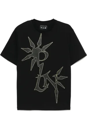 P.L.N. Playera con logo estampado