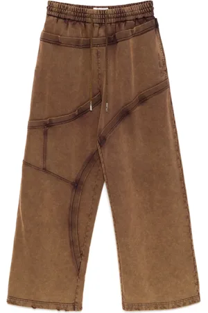 Feng Chen Wang Pants con efecto lavado