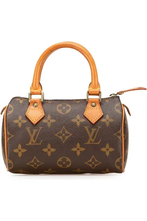LOUIS VUITTON Bolsa satchel Speedy HL mini con monograma 1997