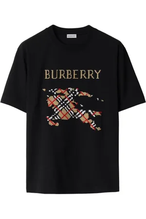 Burberry Playera con bordado EKD