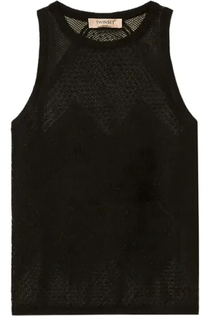 Twin-Set Camiseta de malla