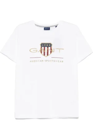 GANT Playera con logo estampado