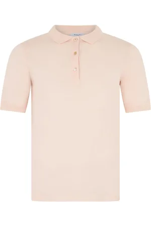 Boglioli Playera tipo polo tejida