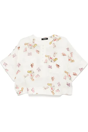 UNDERCOVER Blusa con estampado gráfico
