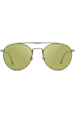 Longines Lentes de sol con armazón estilo piloto