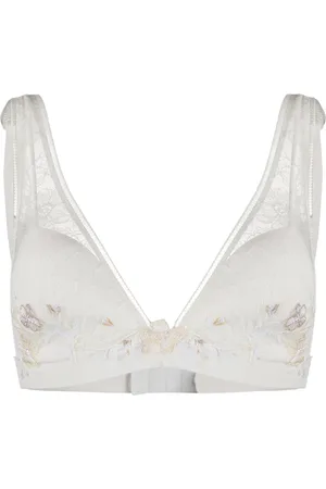 La Perla Corpiño con bordado floral