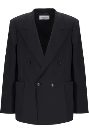 LANEUS Blazer con doble botonadura