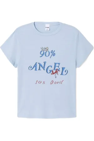 RE/DONE Playera Angel Devil
