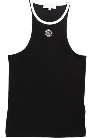 Sporty & Rich Camiseta tejida de canalé