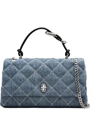 Marc Jacobs Bolsa de hombro The Quilted de mezclilla