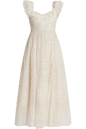 Needle & Thread Vestido con lentejuelas