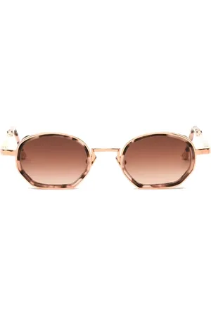 John Dalia Lentes de sol con armazón redonda