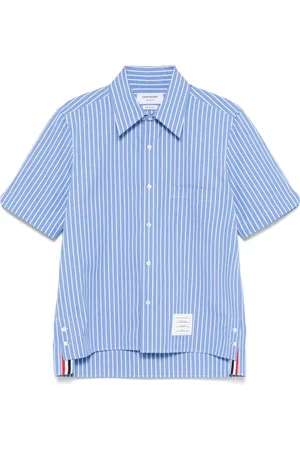 Thom Browne Camisa con rayas estampadas
