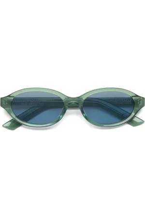 Retrosuperfuture Lentes de sol con armazón ovalada