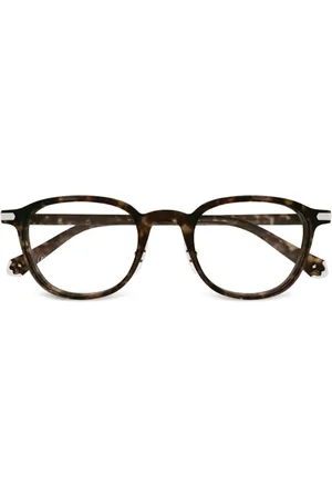 Cartier Lentes con armazón redonda