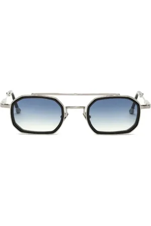 John Dalia Lentes de sol con armazón geométrica
